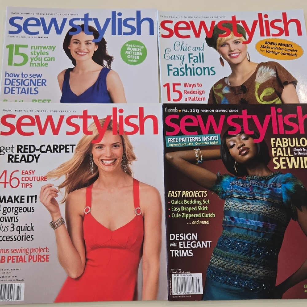 Sew Stylish Fashion Magazines Set